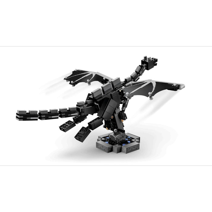 LEGO Drago Dell'End - 21595, Giocattolo Interattivo Con Ali Mobili E Supporto, Regalo Per Gamer E Bambini Da 10 Anni