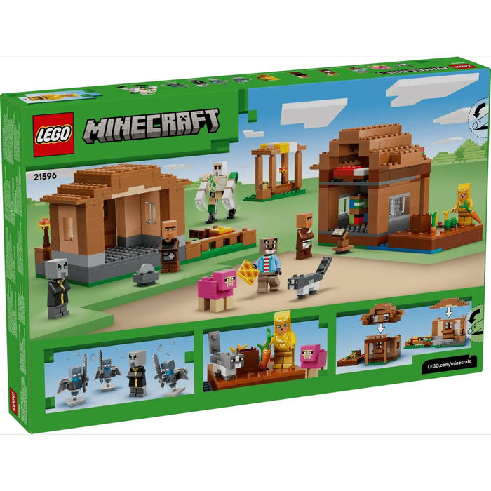 LEGO Attacco Al Villaggio Dell’Evocatore - 21596, Casa Giocattolo Con Giardino E 11 Personaggi, Regalo Per Bambini 9+