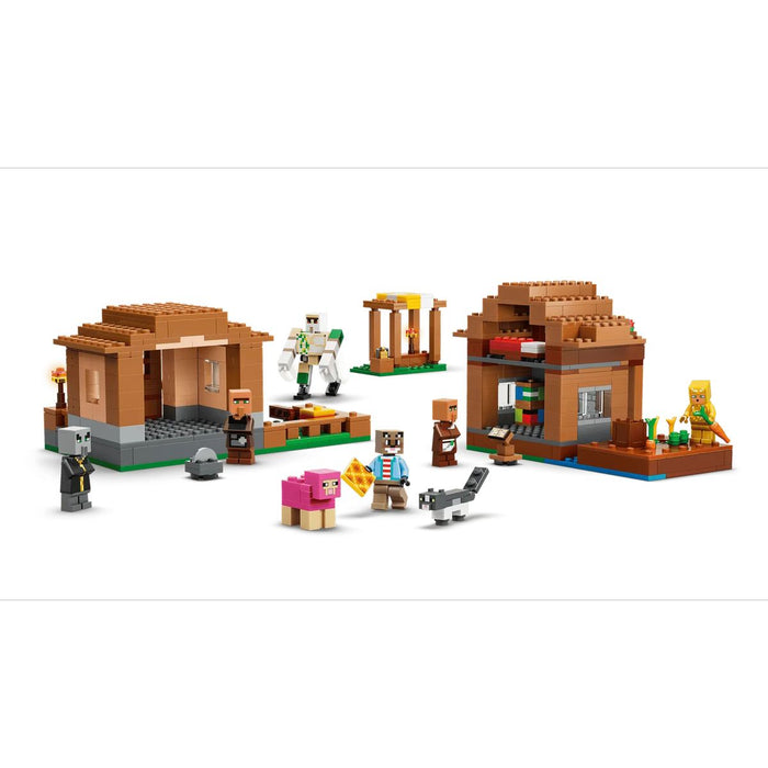 LEGO Attacco Al Villaggio Dell’Evocatore - 21596, Casa Giocattolo Con Giardino E 11 Personaggi, Regalo Per Bambini 9+