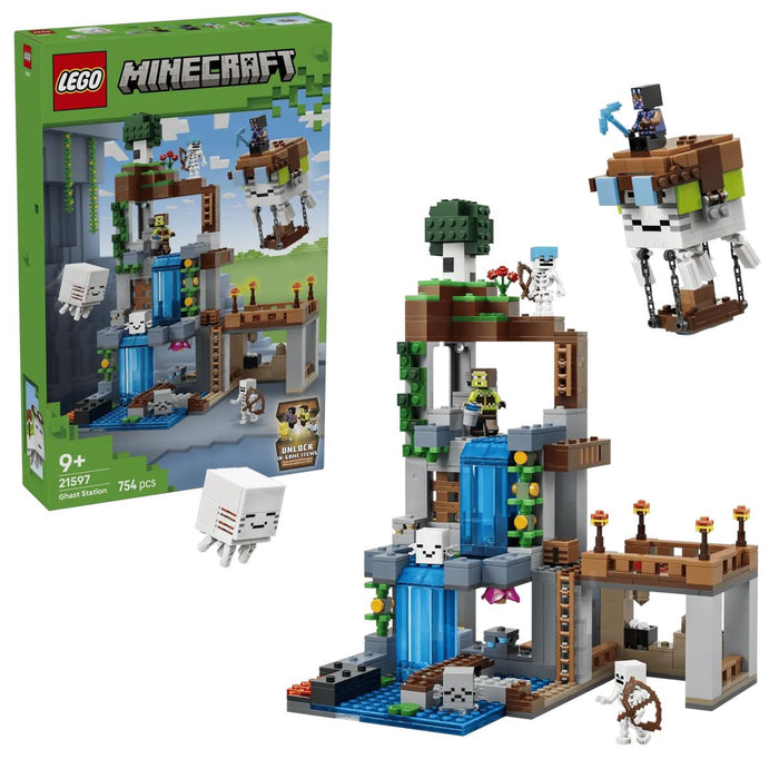 LEGO Stazione Di Ghast - 21597, Giocattolo Con 8 Personaggi E Accessori, Regalo Per Gamer E Bambini Da 9 Anni In Su