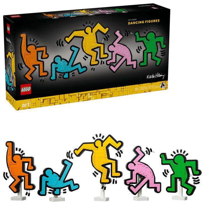 LEGO Keith Haring – Figure Danzanti - 31216