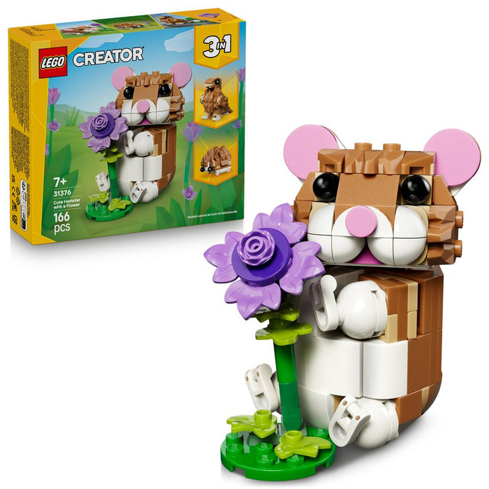 LEGO Simpatico Criceto Con Fiore - 31376