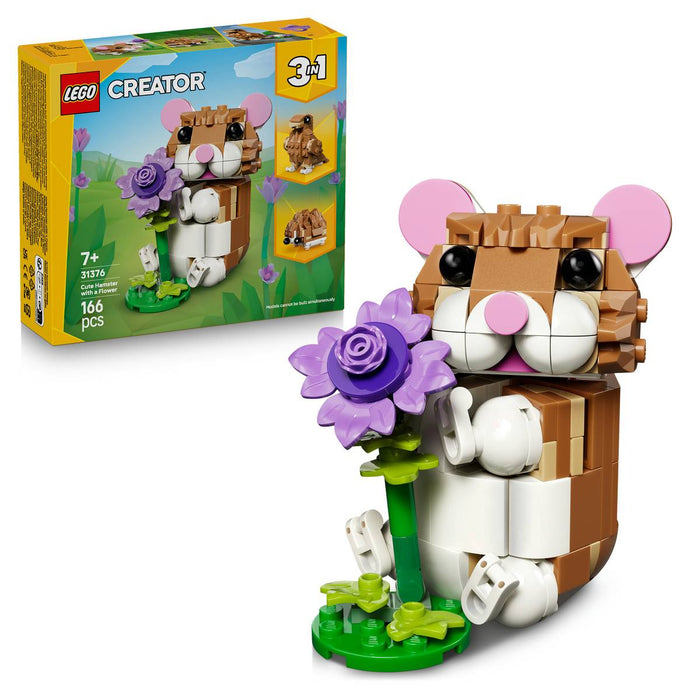 LEGO Simpatico Criceto Con Fiore - 31376