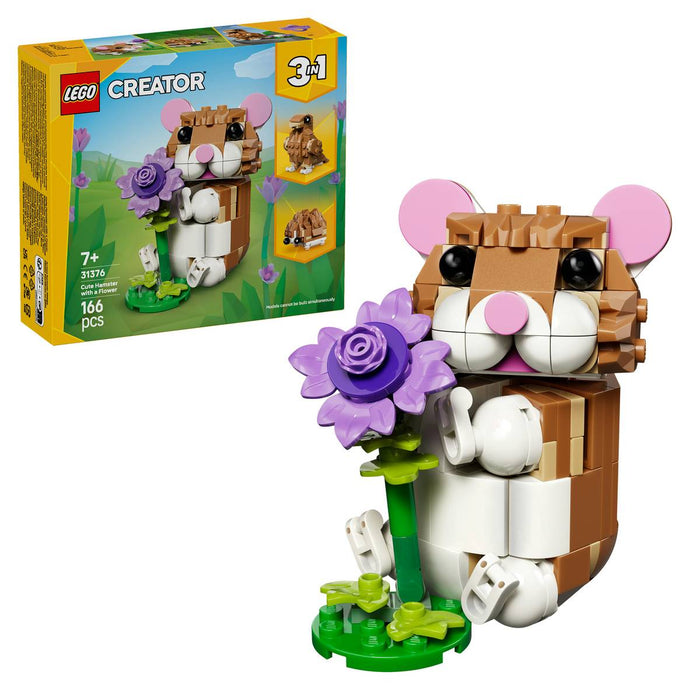 LEGO Simpatico Criceto Con Fiore - 31376