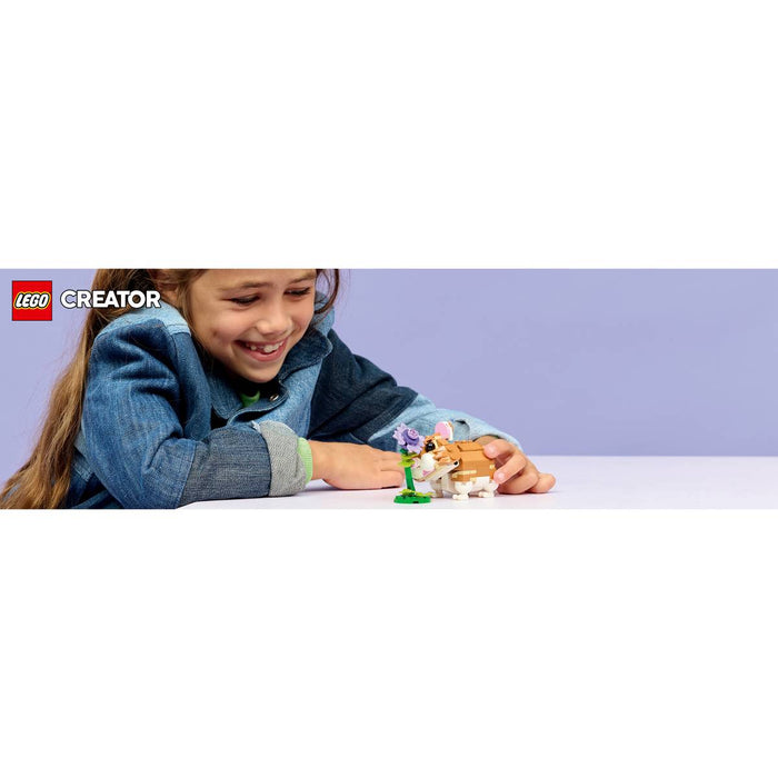 LEGO Simpatico Criceto Con Fiore - 31376