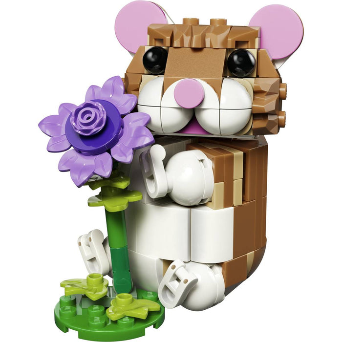 LEGO Simpatico Criceto Con Fiore - 31376