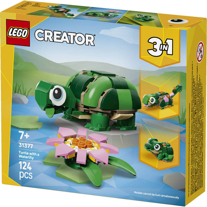 LEGO Tartaruga Con Fiore Di Ninfea - 31377