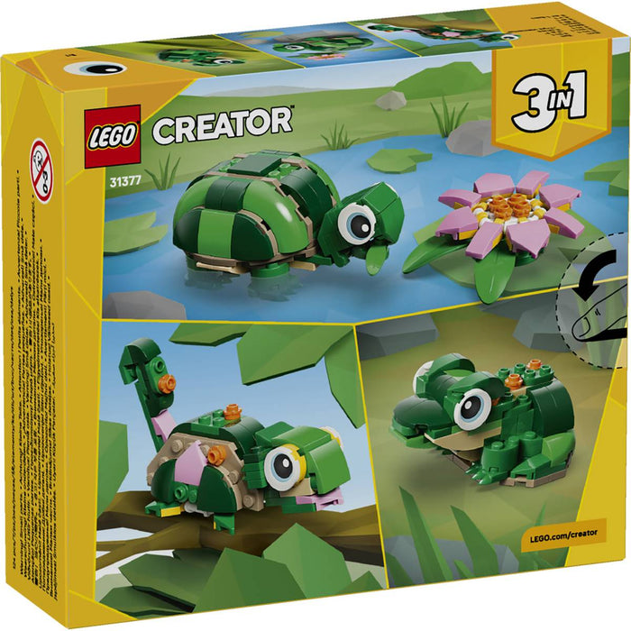 LEGO Tartaruga Con Fiore Di Ninfea - 31377