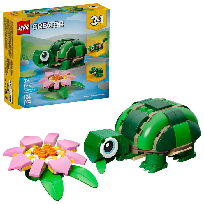 LEGO Tartaruga Con Fiore Di Ninfea - 31377