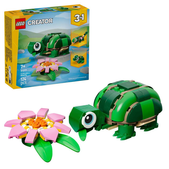 LEGO Tartaruga Con Fiore Di Ninfea - 31377