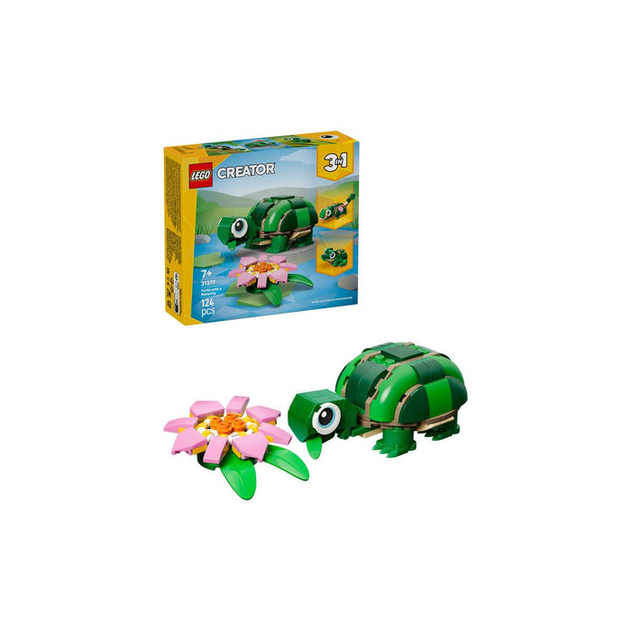 LEGO Tartaruga Con Fiore Di Ninfea - 31377