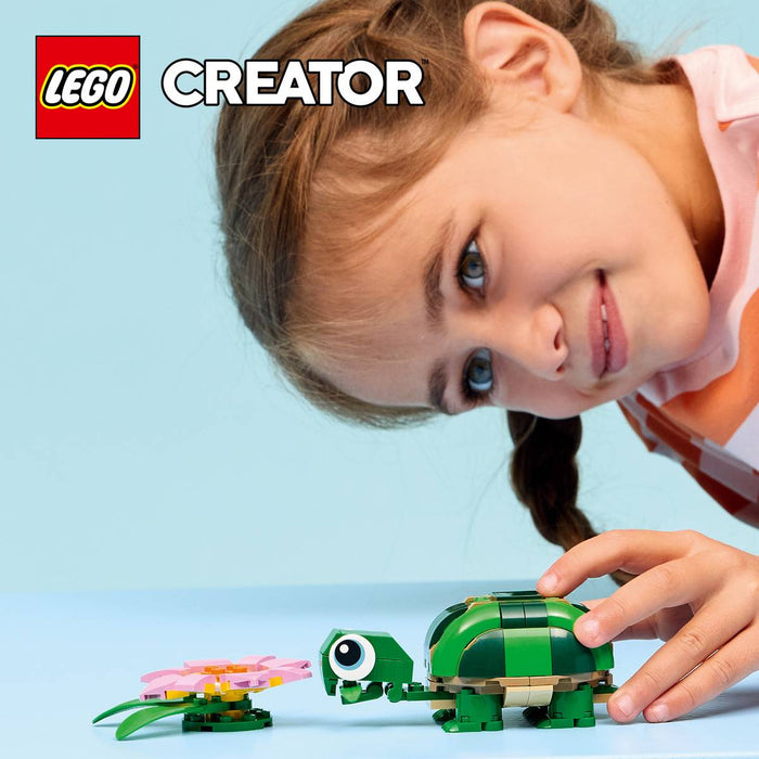 LEGO Tartaruga Con Fiore Di Ninfea - 31377