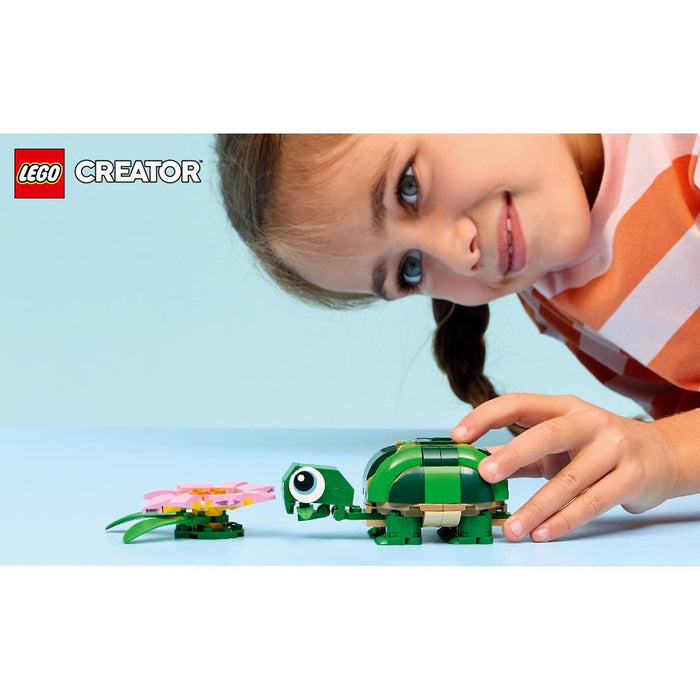 LEGO Tartaruga Con Fiore Di Ninfea - 31377
