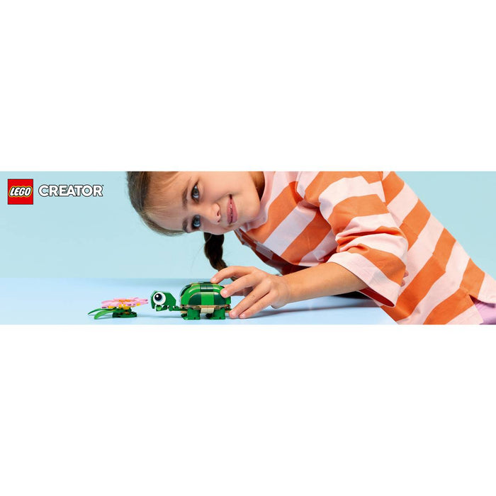 LEGO Tartaruga Con Fiore Di Ninfea - 31377