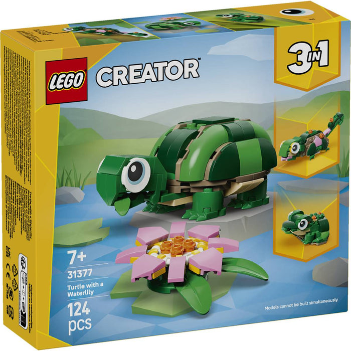 LEGO Tartaruga Con Fiore Di Ninfea - 31377