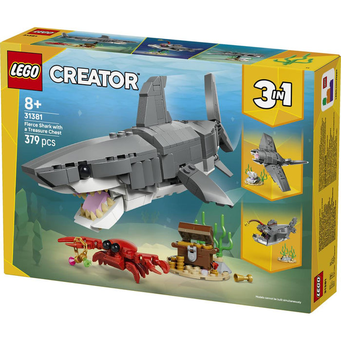 LEGO Squalo Con Scrigno Del Tesoro - 31381