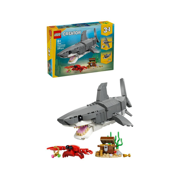 LEGO Squalo Con Scrigno Del Tesoro - 31381