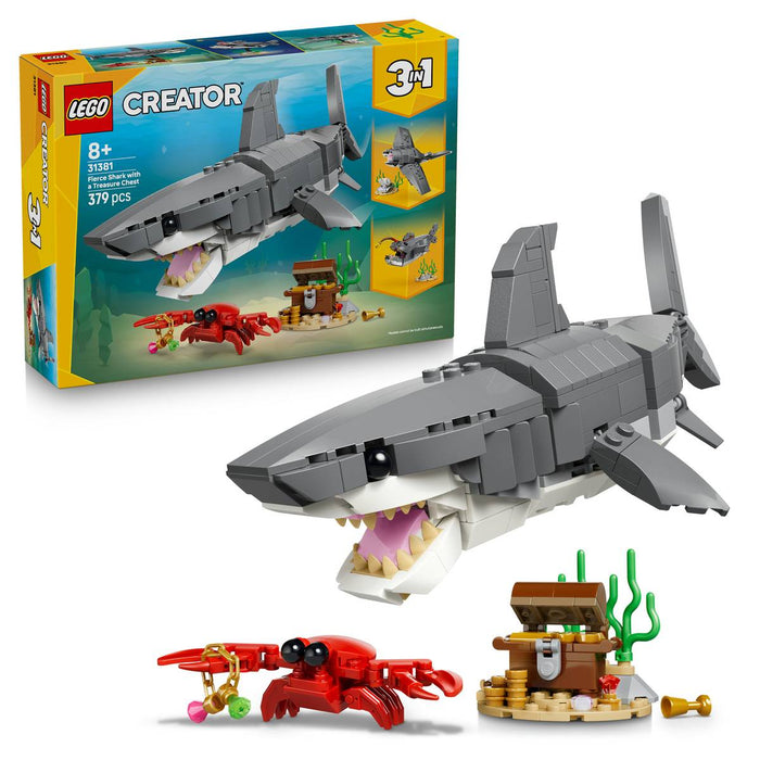 LEGO Squalo Con Scrigno Del Tesoro - 31381