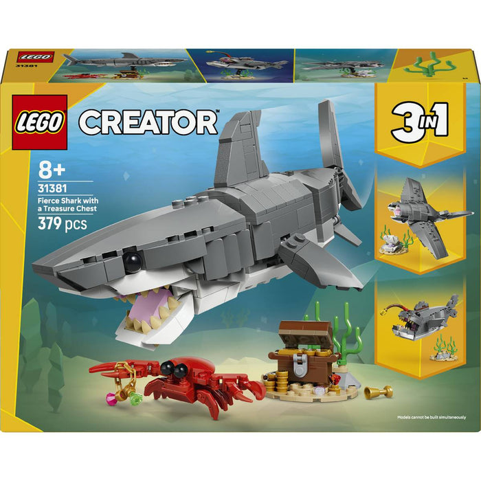 LEGO Squalo Con Scrigno Del Tesoro - 31381