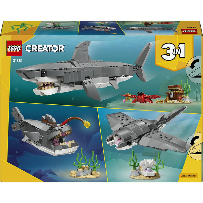LEGO Squalo Con Scrigno Del Tesoro - 31381