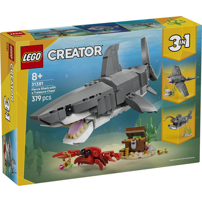 LEGO Squalo Con Scrigno Del Tesoro - 31381