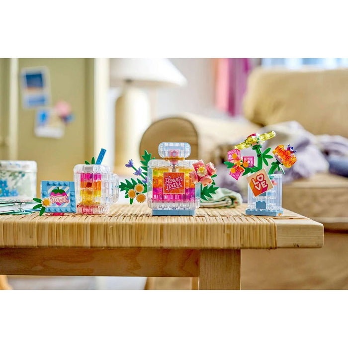 LEGO 3In1 Boccetta Di Profumo Con Decorazione Floreale - 31383, Gioco Da 8+ Trasformabile In Vaso Da Fiori O Frullato