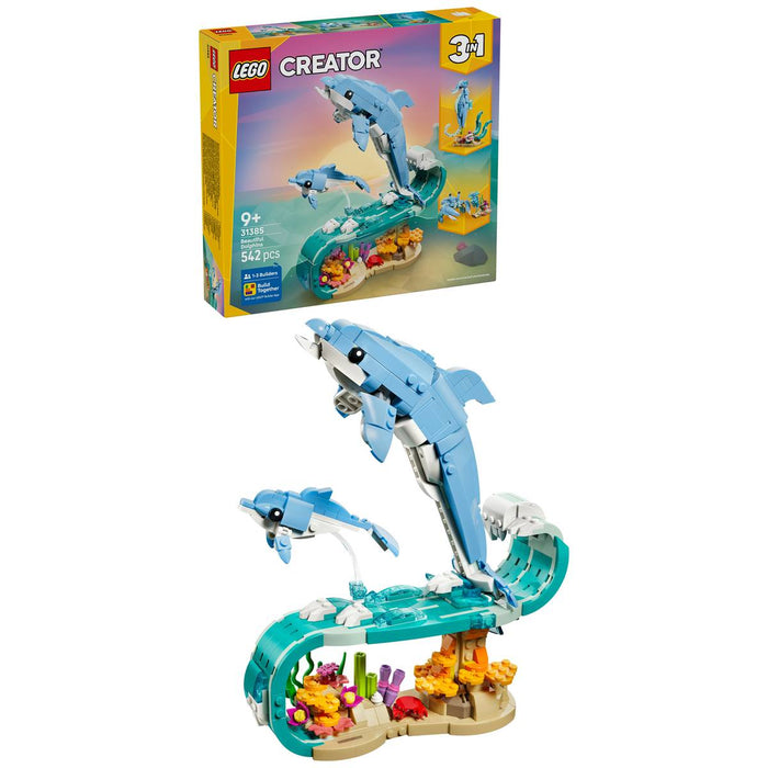 LEGO Animali Marini Meravigliosi Delfini - 31385