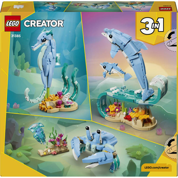 LEGO Animali Marini Meravigliosi Delfini - 31385