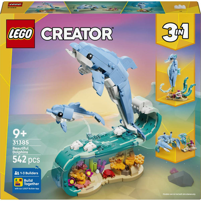 LEGO Animali Marini Meravigliosi Delfini - 31385