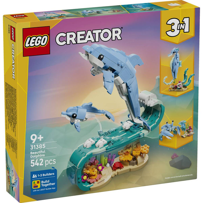 LEGO Animali Marini Meravigliosi Delfini - 31385