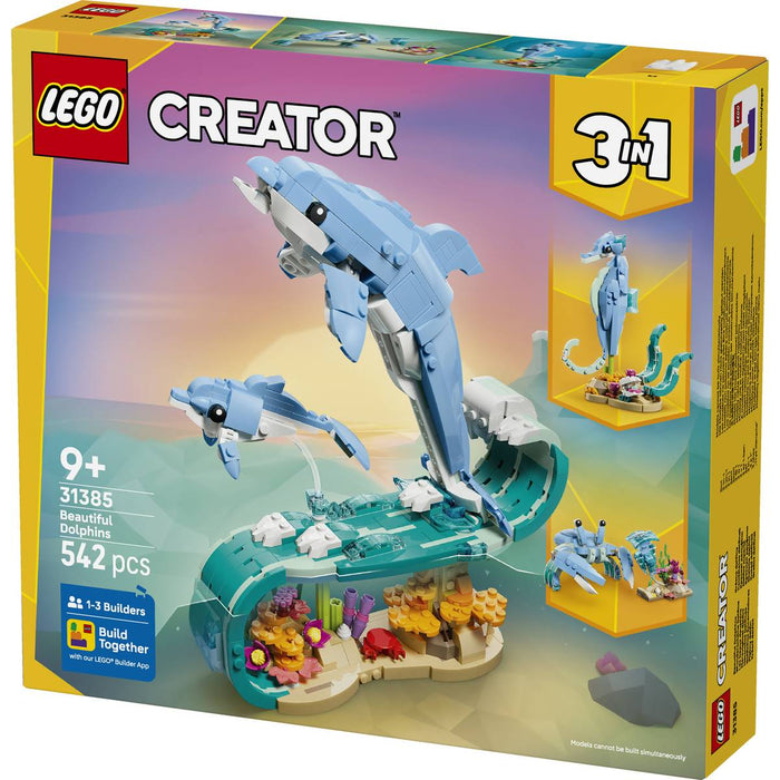 LEGO Animali Marini Meravigliosi Delfini - 31385