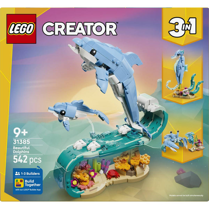 LEGO Animali Marini Meravigliosi Delfini - 31385