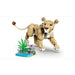 LEGO 3In1 Animali Selvatici: Leone Maestoso Giocattolo - 31386, Trasformabile In Leonessa O In 2 Cuccioli, Regalo Da 9+
