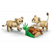 LEGO 3In1 Animali Selvatici: Leone Maestoso Giocattolo - 31386, Trasformabile In Leonessa O In 2 Cuccioli, Regalo Da 9+