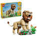 LEGO 3In1 Animali Selvatici: Leone Maestoso Giocattolo - 31386, Trasformabile In Leonessa O In 2 Cuccioli, Regalo Da 9+
