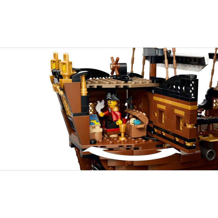 LEGO 3In1 Iconica Nave Da Pirata - 31387, Giocattolo Trasformabile In Castello O In 2 Barche Gemelle, Regalo Bambini 9+