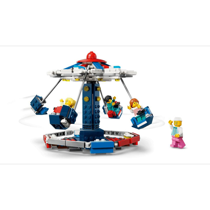 LEGO 3In1 Iconica Ruota Panoramica - 31389, Parco Giochi Trasformabile In Attrazione A Forma Di Ufo O In Giostra, Da 8+