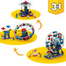 LEGO 3In1 Iconica Ruota Panoramica - 31389, Parco Giochi Trasformabile In Attrazione A Forma Di Ufo O In Giostra, Da 8+