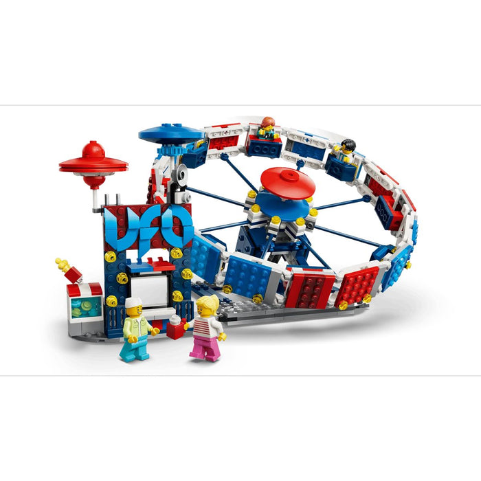 LEGO 3In1 Iconica Ruota Panoramica - 31389, Parco Giochi Trasformabile In Attrazione A Forma Di Ufo O In Giostra, Da 8+