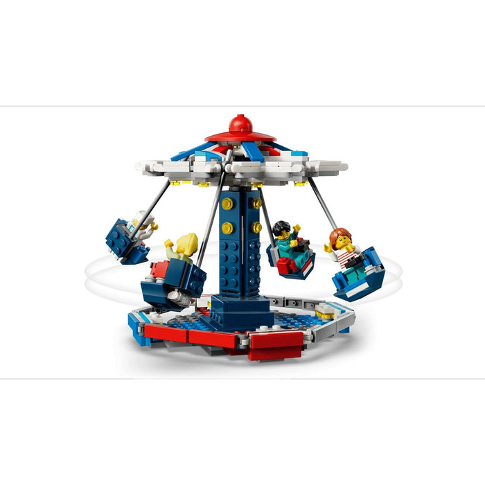 LEGO 3In1 Iconica Ruota Panoramica - 31389, Parco Giochi Trasformabile In Attrazione A Forma Di Ufo O In Giostra, Da 8+
