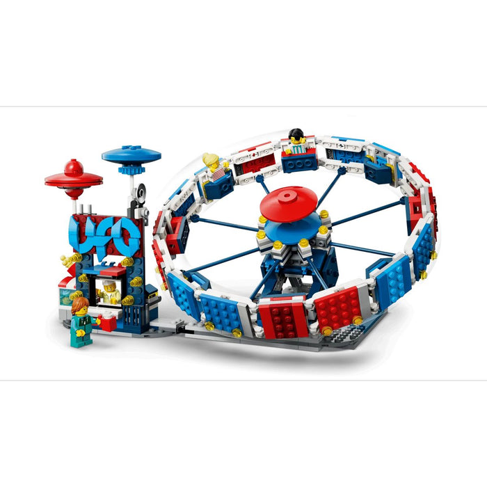 LEGO 3In1 Iconica Ruota Panoramica - 31389, Parco Giochi Trasformabile In Attrazione A Forma Di Ufo O In Giostra, Da 8+