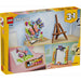 LEGO 3In1 Dipinto Floreale Decorativo - 31390, Gioco Trasformabile In Cornice O In Disegno Di Fenicottero, Regalo Da 8+