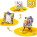 LEGO 3In1 Dipinto Floreale Decorativo - 31390, Gioco Trasformabile In Cornice O In Disegno Di Fenicottero, Regalo Da 8+