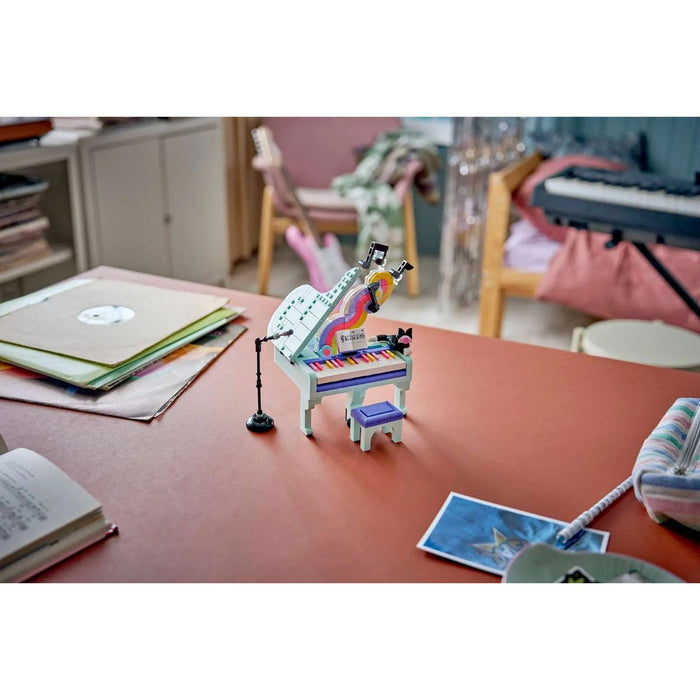 LEGO 3In1: Pianoforte Decorativo Con Gatto - 31392, Giocattolo Retrò Trasformabile In Radio O Giradischi, Regalo Da 9+