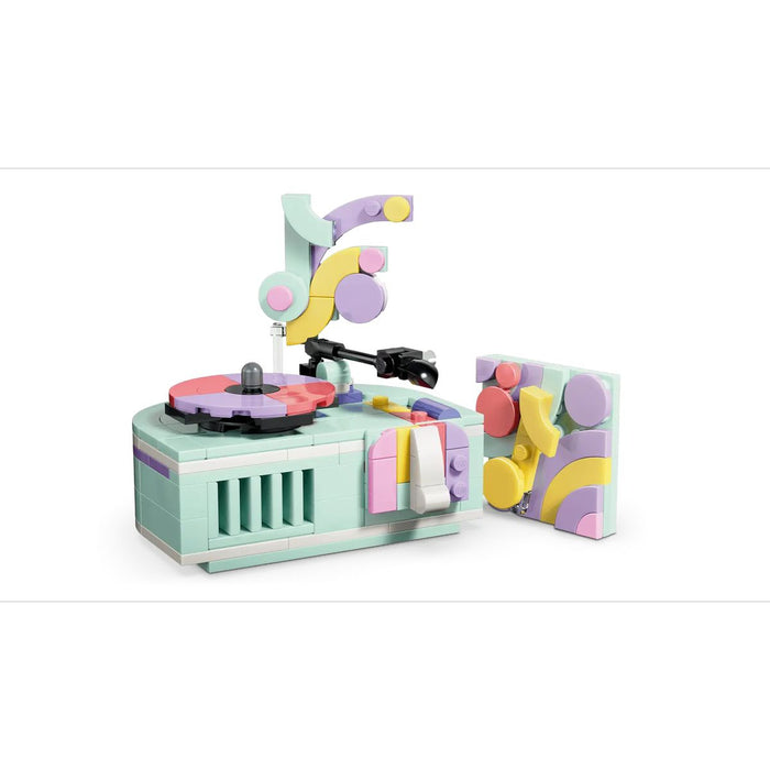 LEGO 3In1: Pianoforte Decorativo Con Gatto - 31392, Giocattolo Retrò Trasformabile In Radio O Giradischi, Regalo Da 9+
