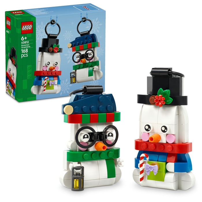 LEGO Pupazzi Di Neve Ornamentali - 40812