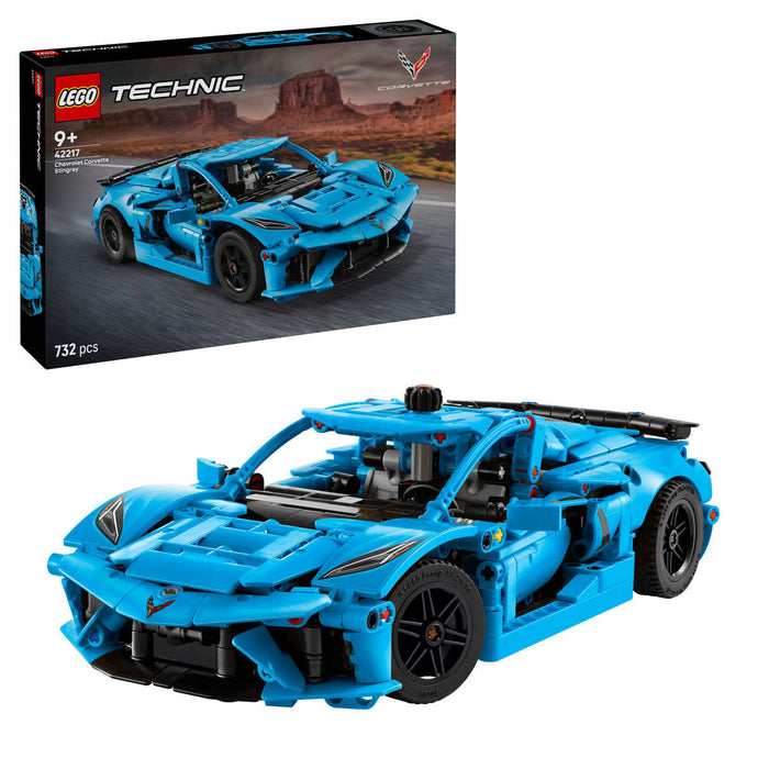 LEGO Chevrolet Corvette Stingray Blu - 42217
