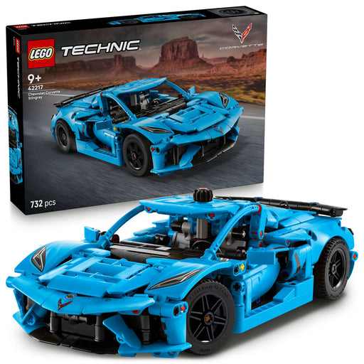 LEGO Chevrolet Corvette Stingray Blu - 42217