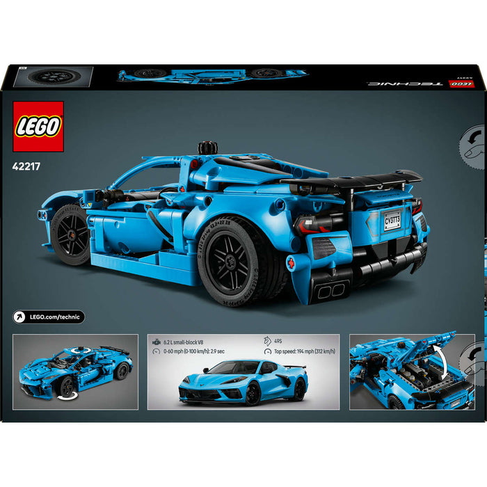 LEGO Chevrolet Corvette Stingray Blu - 42217