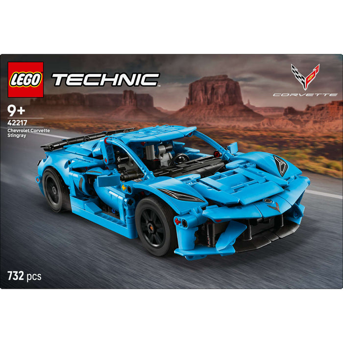 LEGO Chevrolet Corvette Stingray Blu - 42217